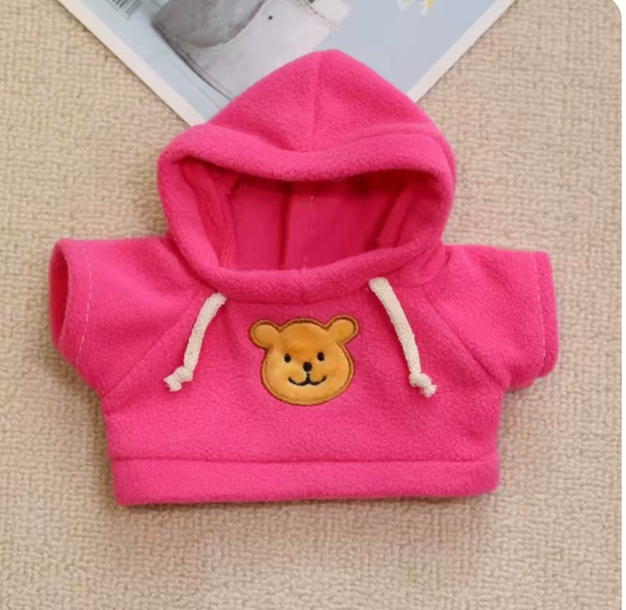 Plush bear clothes — changeable sweatshirts & sweaters for 20–50 cm bears, assorted designs