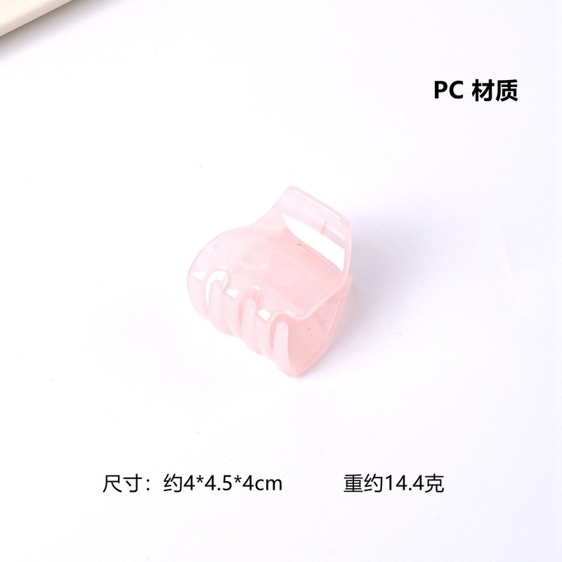 4cm小・中型PC素材クリップ DIYヘアピン ボトムクリップアクセサリー ヘアピン 後頭部固定 ハイポニーテール シャーククリップ|undefined