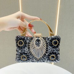 新商品の越境名媛重工はドリルの晩餐会を入れて、ダイヤモンドのハンドバッグを入れます。