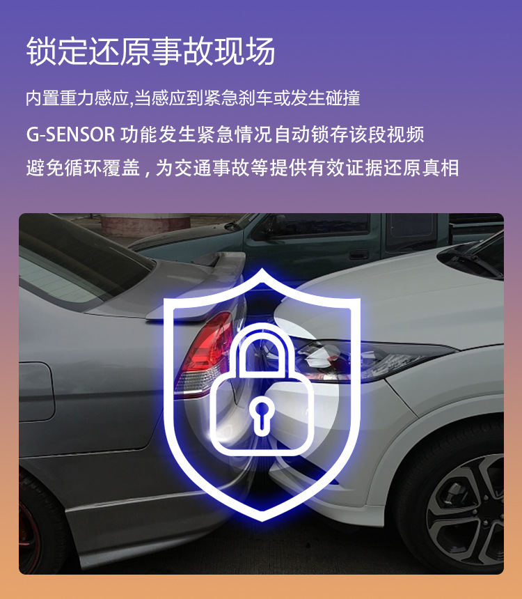 U-shaped universal king driving recorder HD night vision 24 small parking monitoring WIFI hidden recorder wholesale