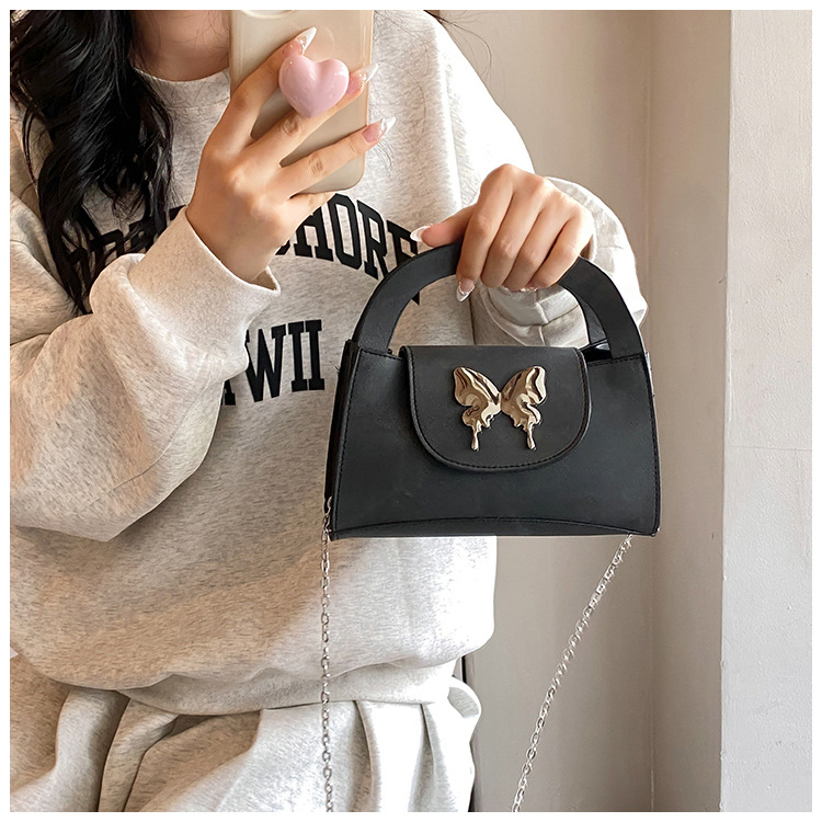 Borsa a mano Wind Niche per donna 2024 nuova elegante piccola borsa a tracolla a catena versatile quadrata_voghion.com