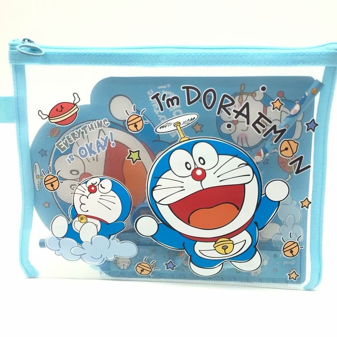 Bolsa escolar de dibujos animados, práctica y divertida