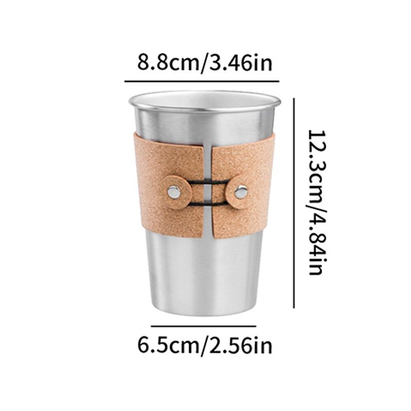 Tazas de café de campamento al aire libre cajas de regalo de cafetera portátiles de alta calidad de cafetera de café de mano conjunto molino de frijoles de mano