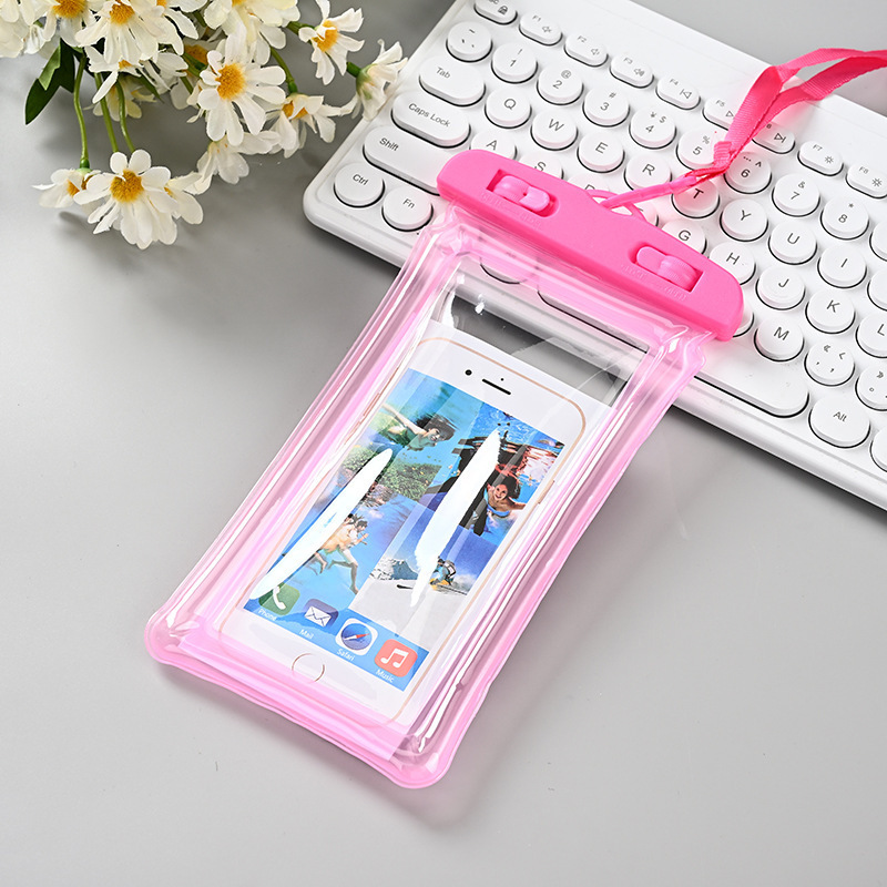 70% off 携帯電話防水バッグエアバッグ水泳温泉密封された保護カバーダイビングカバータッチスクリーン防水携帯電話バッグ|undefined