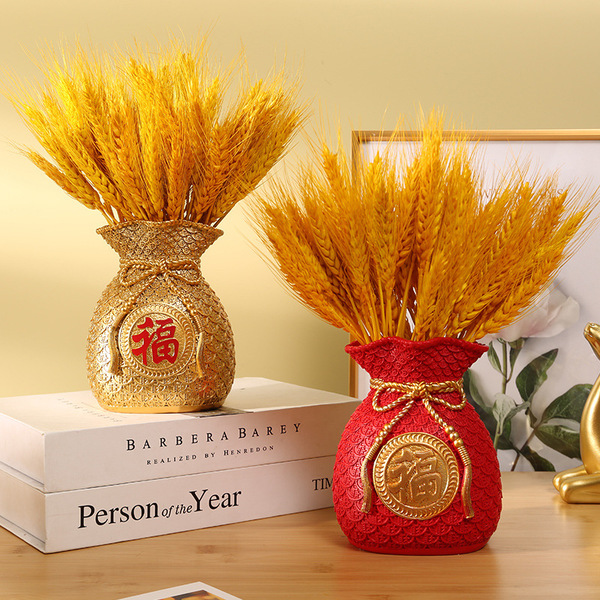 Fortune Fubuku Mai Suo Dry Flower Living Room Decoration Porch Wine…