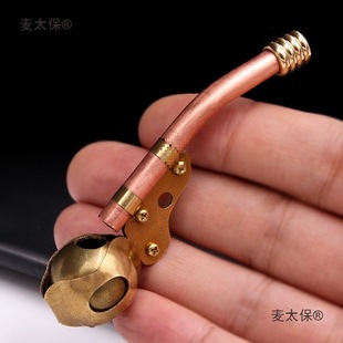 Outdoor Mountaineering Camping Travel Supplies Survival Equipment Survival Brass Whistle Sailor Crew Flute Letter Mai Taibo