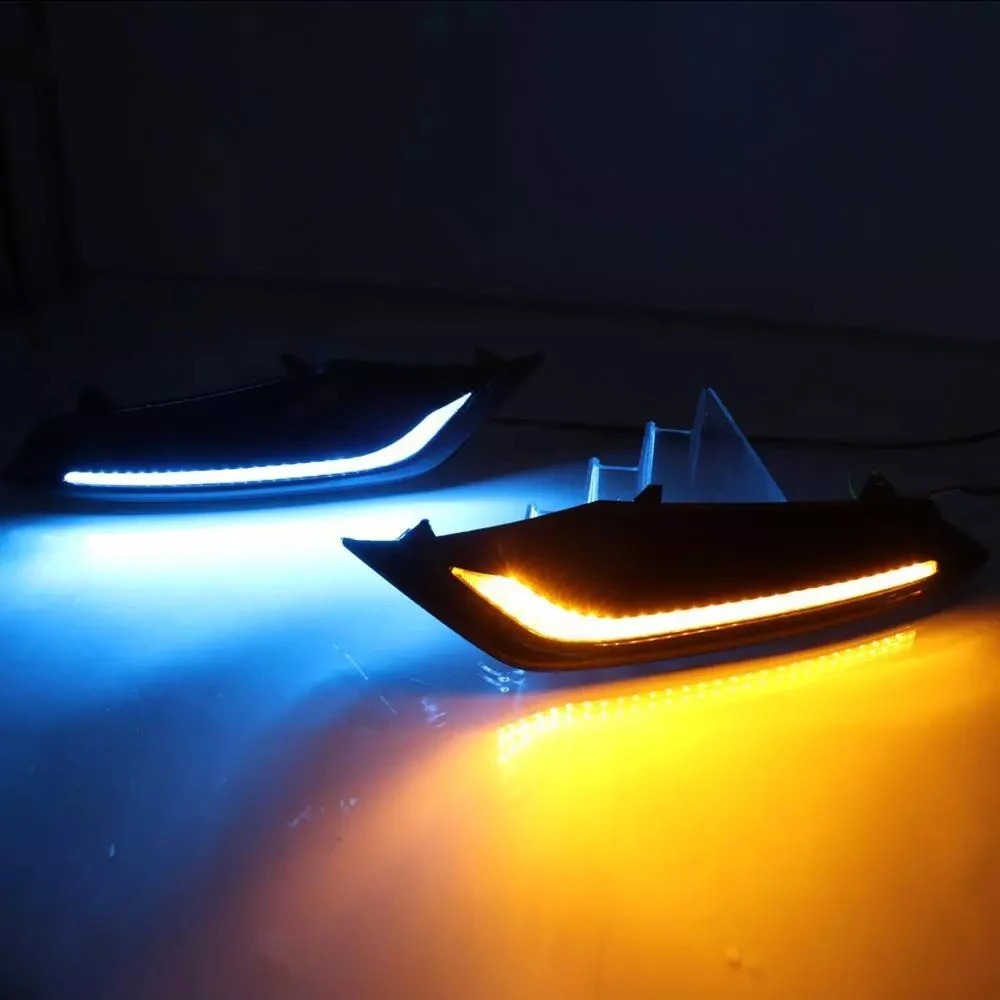 Aplicable a 20 - 21 Mazda 3 Uncella lámpara diurna modificada led flujo de luz de dirección lámpara de niebla de conducción diurna