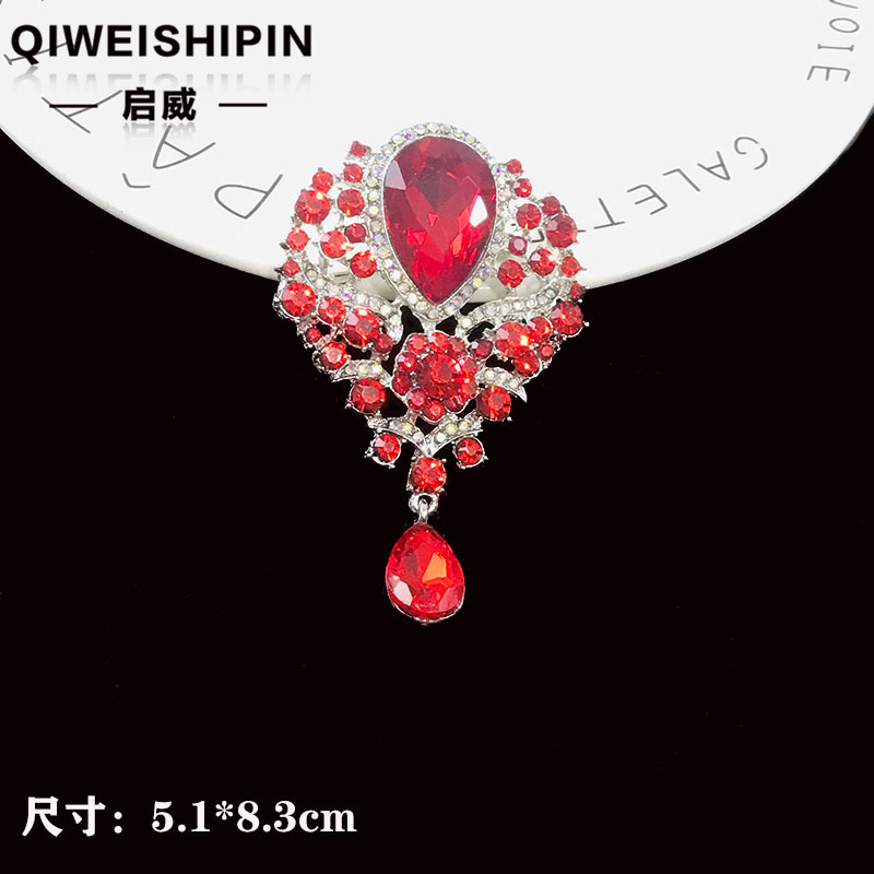 Qiwai 新しいクリエイティブ diy ダイヤモンドパールフラワー太陽神花宝石ペンダント蝶ネクタイアクセサリー合金アクセサリー|undefined
