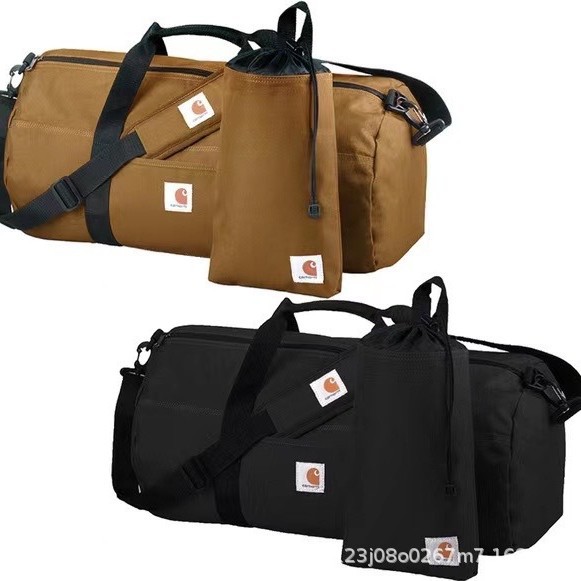 Carhartt Carhart 방수 피트니스 여행 크로스 바디 백 배럴 가방 남성과 여성