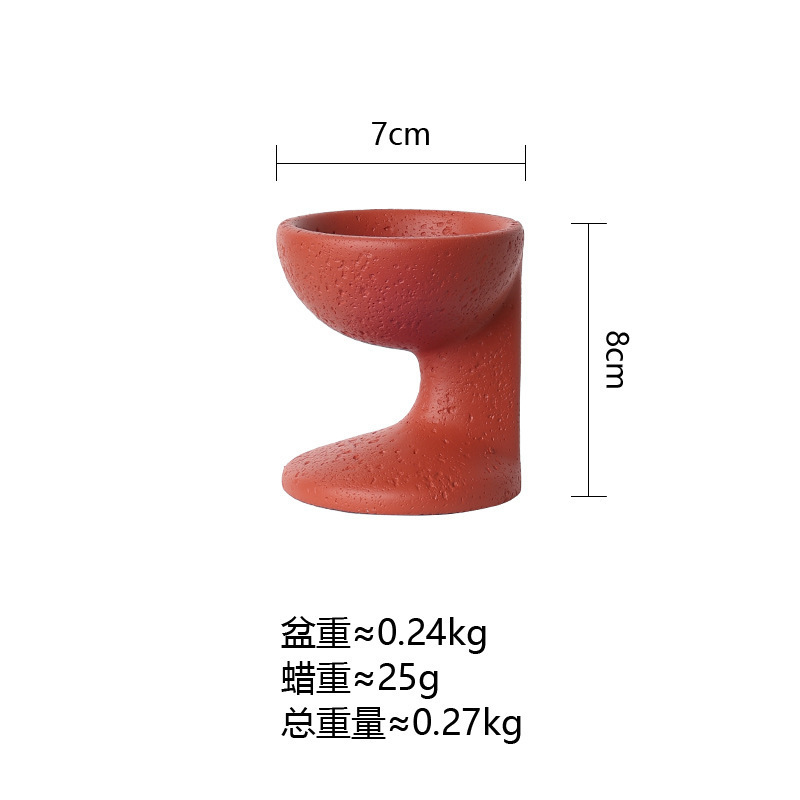 キャンドルカップキャンドル容器空のカップアロマキャンドルカップロマンチックな香りのお土産ギフトメーカー直販クリエイティブセメント|undefined