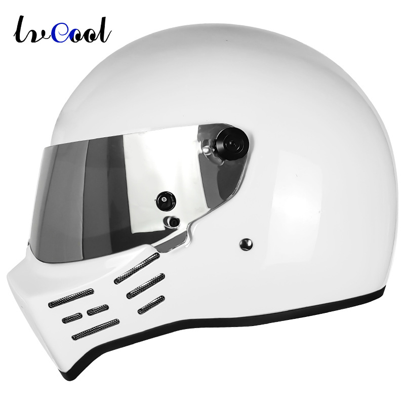 Comercio exterior retro casco completo casco de la motocicleta fábrica de crucero casco de la motocicleta Four Seasons universal entrega transfronteriza