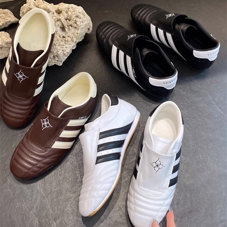 Starkela Maillard レーシングシューズ 2025 春の新作牛革ソフトソールプリントシューズスポーツレジャー道徳トレーニングシューズ|undefined