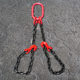Wholesale G80 manganese steel chain rigging lifting and hoisting complete sets of rigging single and double four-legged limb combination chain rigging