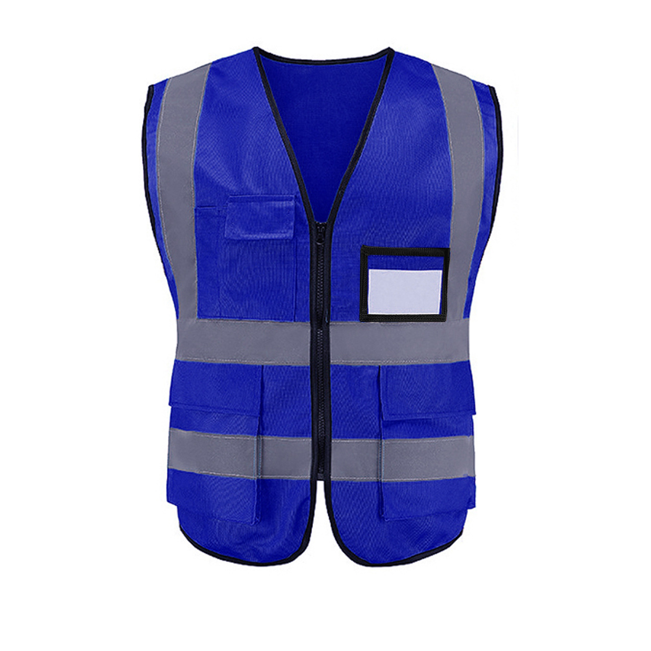 Bolsillo múltiple de tela tejidora por urdimbre * azul zafiro