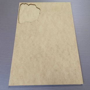 Factory Direct Sales 1~40mm Laser Engraving Density Board Mdf Processing and Cutting Pine Board Australian Pine Board Crafts