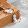 Sophisticated small fashionable advanced earrings from pearl, city style, simple and elegant design, high-quality style