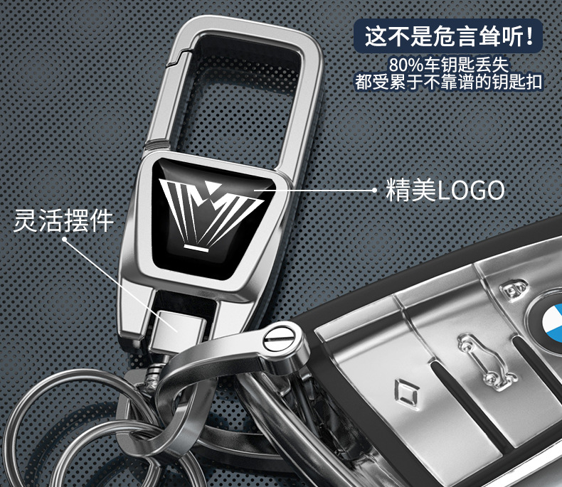 BAIC Magic Speed H3F Key Cover S2S3 Folding S5S6S7 Special S3L Manual H2 Retrofit Car Replacement Bag Male