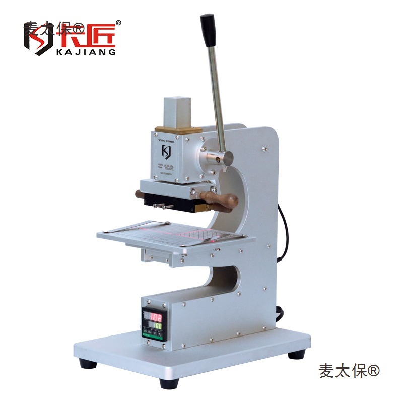 WT-90XTS多功能烫金机电子眼定位换模具压标机皮革成品皮包麦太保