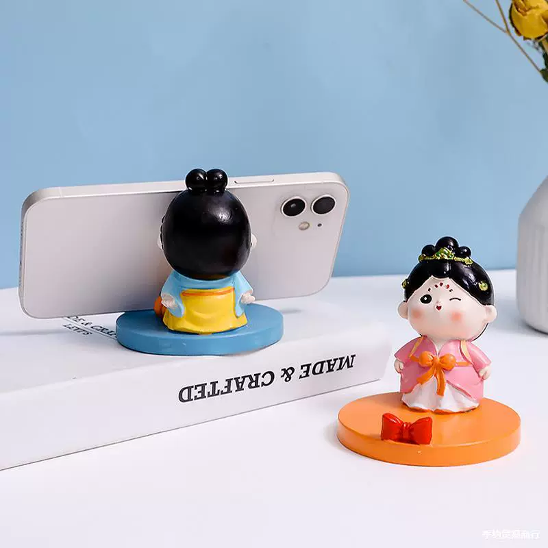 Cute phone holder, creative decorations, Birthday gift