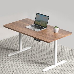 Electric Lifting Table Double Motor Oval Column Corner Lifting Table Rack Electric Lifting Table Rack Modern Office
