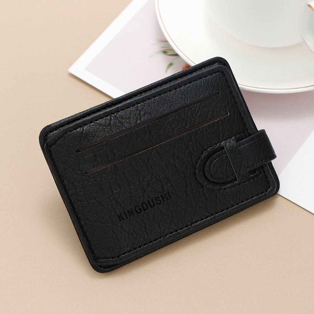 El nuevo paquete de tarjetas es simple, ligero, elegante, de alto valor, juego de tarjetas de banco de autobuses, juego de tarjetas de crédito, juego de cambio portátil, paquete de tarjetas