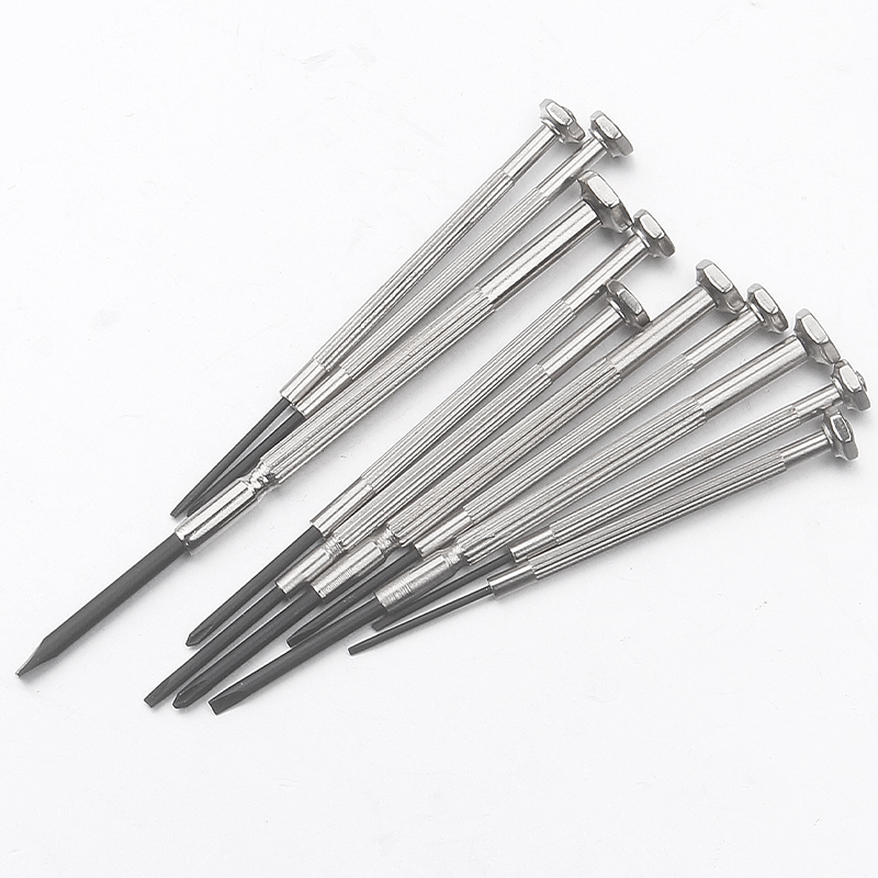 Reloj destornillador conjunto desmontaje portátil casero gafas reparación de teléfonos móviles pequeños destornillador conjunto de herramientas