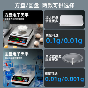 2024 New High-Precision Digital Scale 0.01g Precision Digital Balance Weighing 0.001 Precision Gram Scale Gold Chinese Medicine