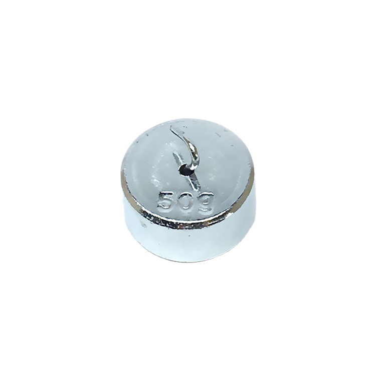 J11029  镀锌金属钩码 50g*10 误差±0.05g  教学器材 余姚梦超
