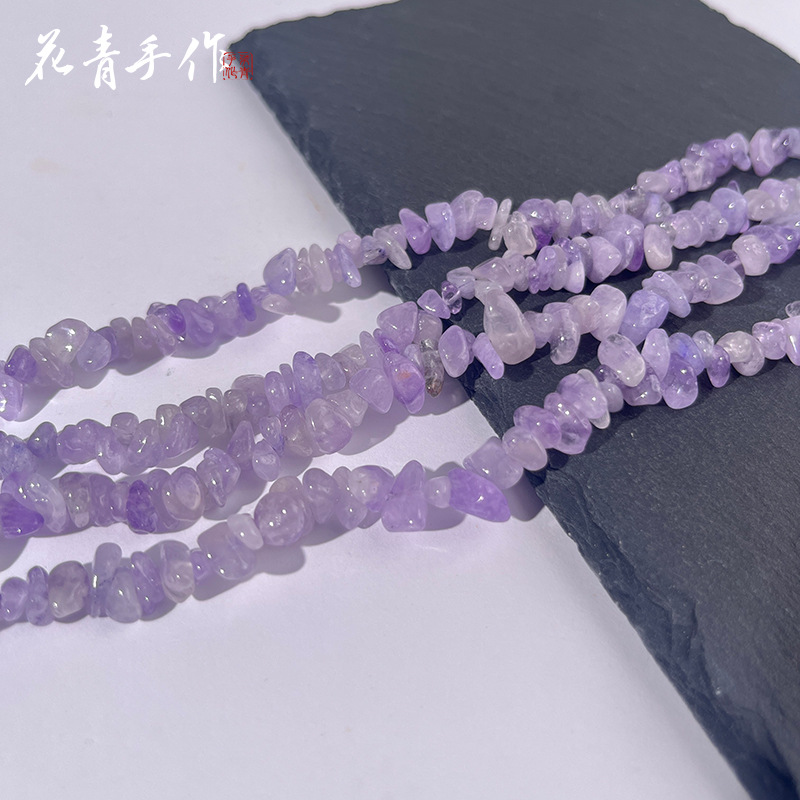 Natural purple jade one piece is about 80cm