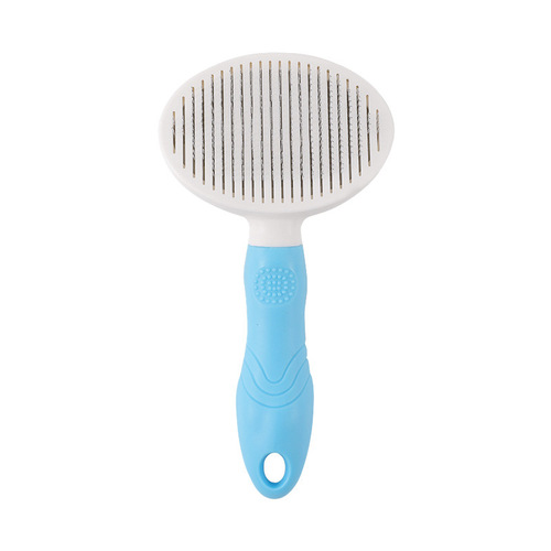 Amazon Pet Comb Cat Needle Comb Dog One-Click Hair Removal Self-Cleaning Comb Pet Cleaning Supplies Wholesale
