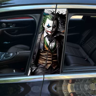 Body sticker – decorative sticker car window B pillar - xc14-1-pair-for-main-and-co-pilot