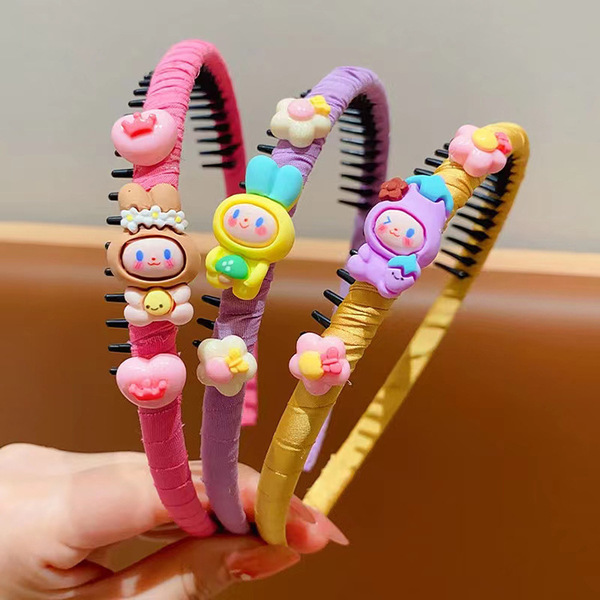 Children's cartoon scalloped headband