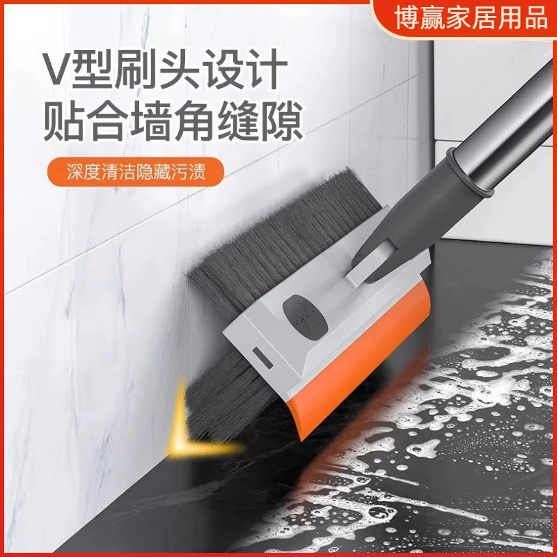 Щетка для швов пола, щетка для пола, щетка для удаления пыли, щетка для чистки углов и зазоров в туалете, ванной комнате, щетка для пола «три в одном»