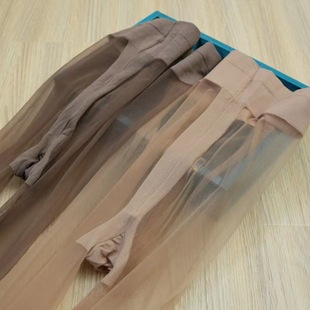 t-file Silk Stockings Traceless Thin Ultra-thin Anti-snag Silk Summer Meat-colored Invisible Transparent Glass Stockings Girls Pantyhose