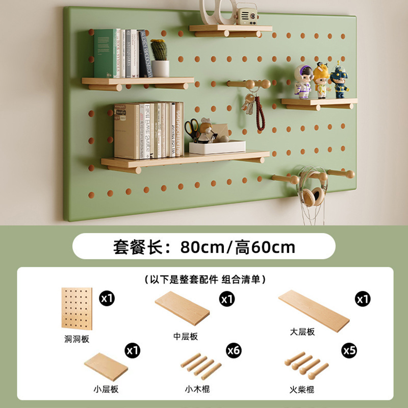 espejo de vestir de madera sólida colgando puerta de percha trasera estante de objetos push-pull espejo de cuerpo entero en la pared