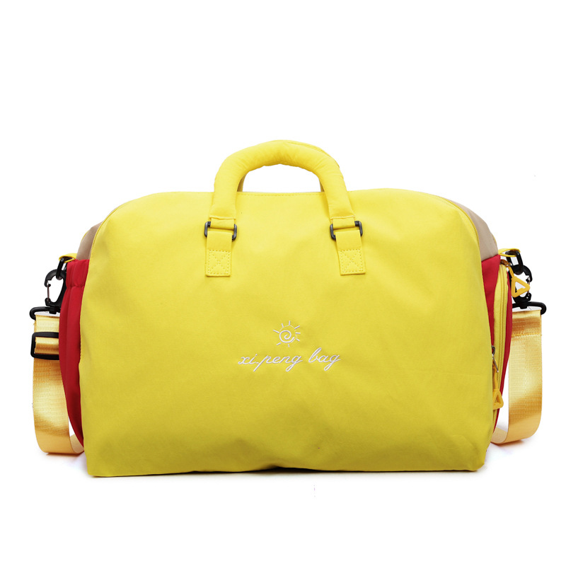 Korean Style Fashion Travel Bag With Separate Shoe Compartment, Lightweight Women's Yoga Bag, Outdoor Sports Fitness Training Bag, Maternity Hospital Bag - Thumbnail 7
