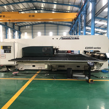 9成新，苏州爱克伺服式数控转塔冲床E2000 数控冲床 廊坊静德数控
