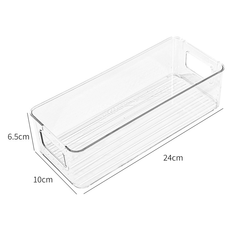 Stackable - Transparent Color Storage Box [One Pack]