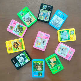 儿童动物滑动拼图平面移动华容道16格迷宫益智小玩具幼儿园小礼品