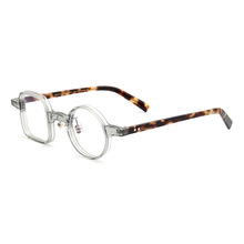 厂家直供醋酸纤维复古个性板材眼镜框架偏光太阳宝丽来镜片配镜