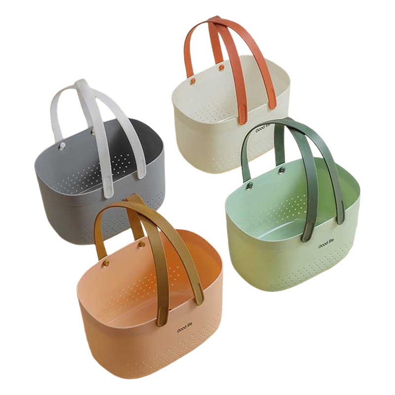 Cesta de baño canasta de lavado portátil de silicona baño canasta de almacenamiento de lavado de plástico canasta de baño canasta de almacenamiento de baño