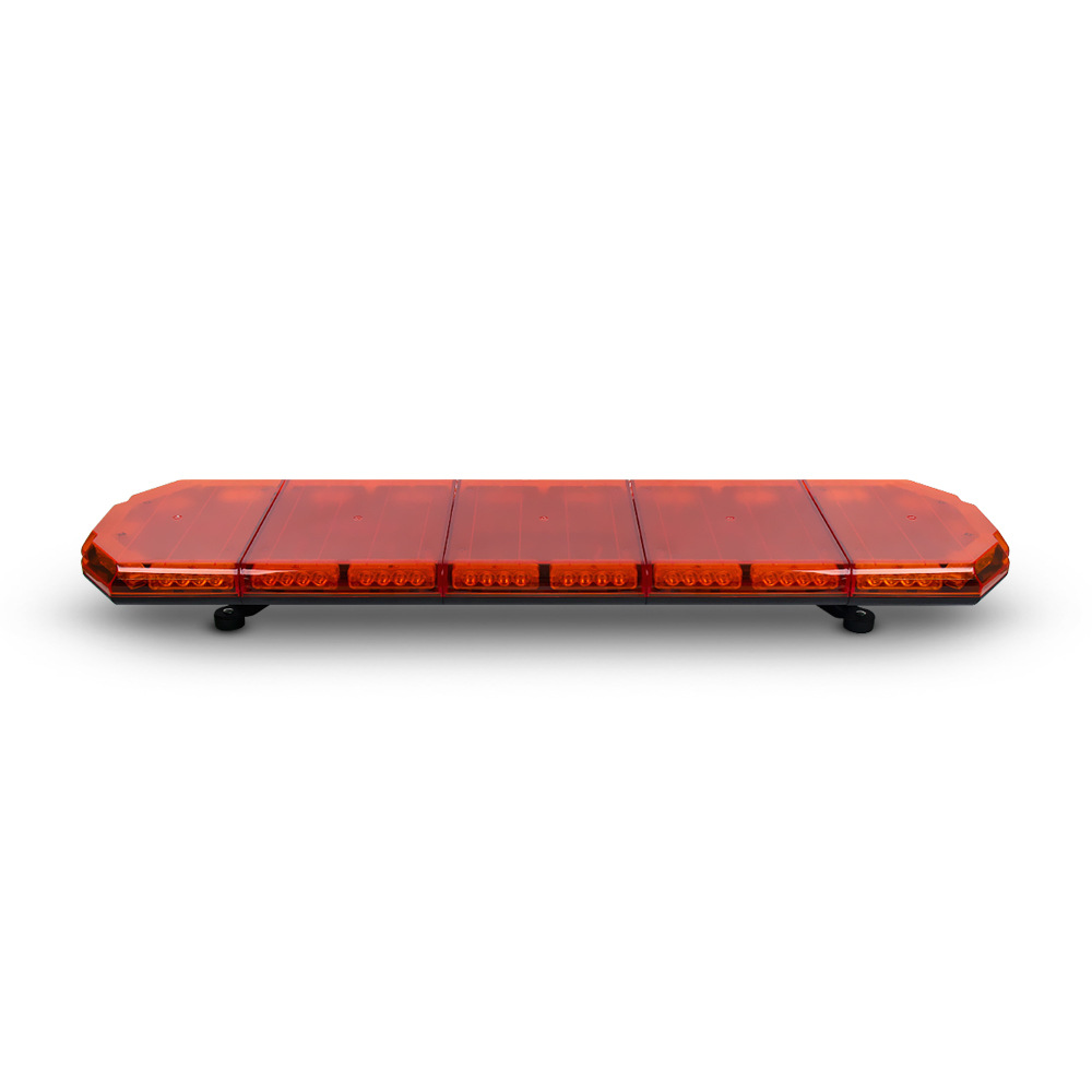 Ultra-thin diamond-shaped strobe light LED long-row warning light for construction vehicles, car roof light, emergency rescue vehicle alert light