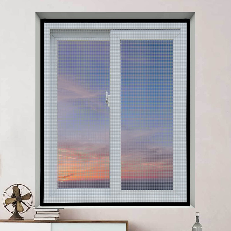 ★ ★ 기간 한정 핫 세일 ★ ★ 단색 다이아몬드 메쉬 [회색 거즈 검정 스티커] 창 스크린