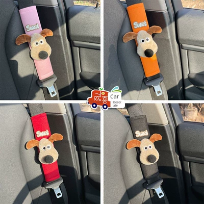 Seat belt shoulder pad, Cute Creative Leader Dog Anti-Wear