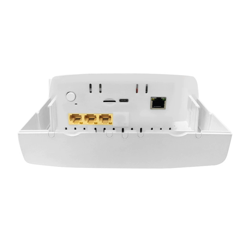 Высокая мощность на улице IP65 пылезащита водонепроницаемость полный сетевой Gigabit сеть 5G беспроводной вставной карта питание PoE источник питания