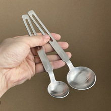 304不锈钢挖雪糕勺冰激凌勺子挖球器奶粉勺量勺刻度勺子批发