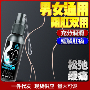 Ji wants men's back room relaxation spray men's spray 30ml lubricating oil adult sex toys factory wholesale
