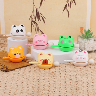 Birthday Gift Emotional Stability Cappi Decoration Crazy Wooden Fish Decoration Workstation Desktop Artifact Healing Bala Decompression