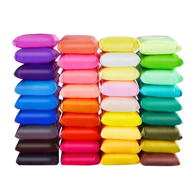 arcilla ultra ligera 36 color barro espacial ecológico bolsa de barro autossellado juguetes inteligentes para niños fábrica directa image 6