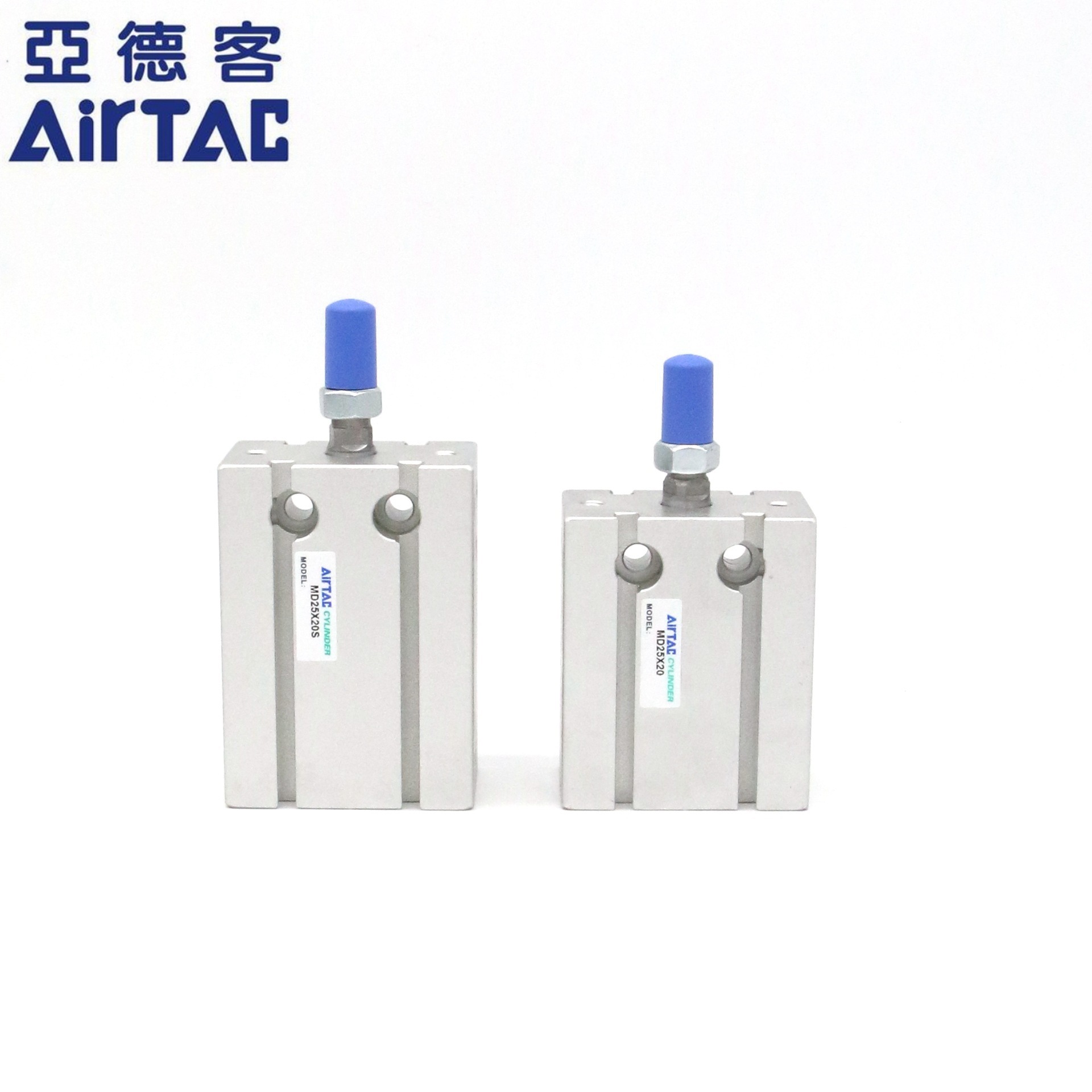 原装亚德客AIRTAC多位置固定气缸MD25*70*80-S MD25X70S  MD20X80